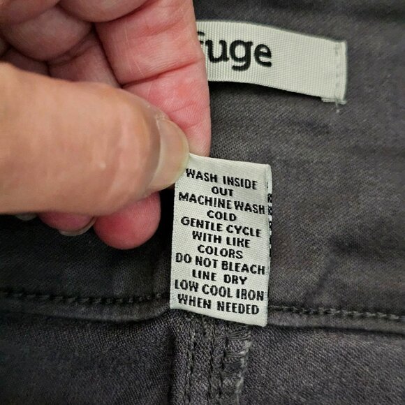 Refuge Women's Skinny Stretch High Waist Denim Jeans Size 2 Gray - Picture 5 of 8